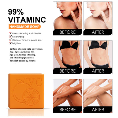 VC Beauty Soap, Body Moisturizing Clean Skin Melanin Brightening White Skin Soap