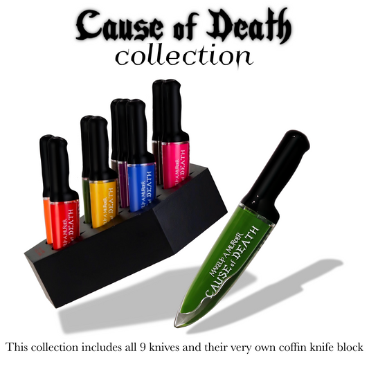 Cause of Death Rainbow Liquid Eyeshadow Collection