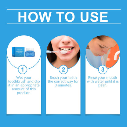 Teeth Beauty Powder, Mouth Cleaning Care Teeth Cleaning Smile Odor Care Powder