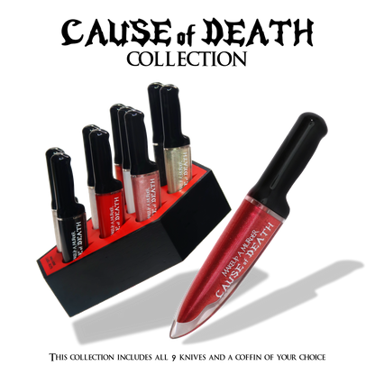 Cause of Death Liquid Eyeshadow Collection — Black Coffin
