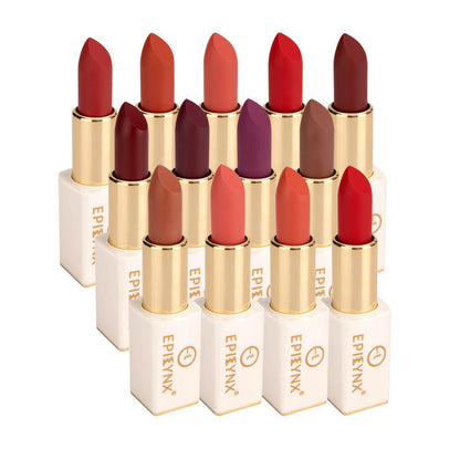 Vegan Matte Lipstick – Hydrating, Long-Wear, Magnetic Case