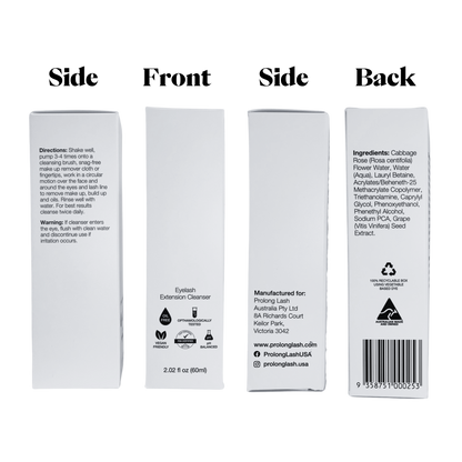 White Label Eyelash Extension Foaming Pump - 2 fl oz / 60ml