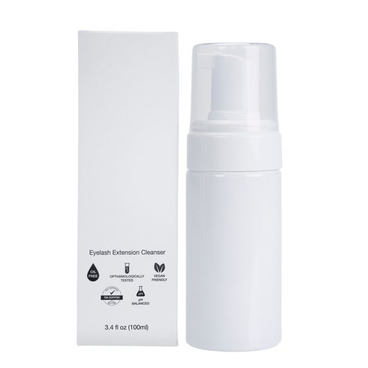 White Label Eyelash Extension Foaming Pump - 3.4 fl oz / 100 ml