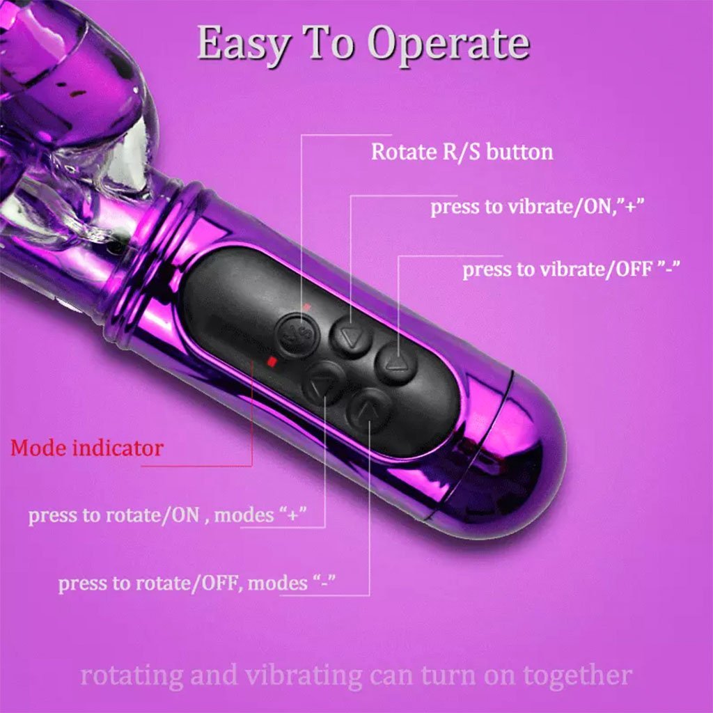 TRIOrgasmic Vibrator Triple Stimulation