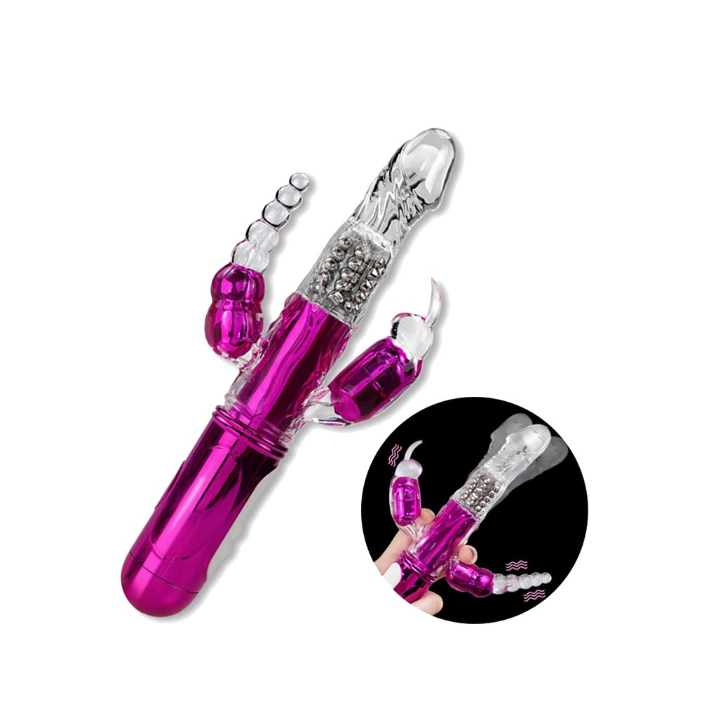 TRIOrgasmic Vibrator Triple Stimulation